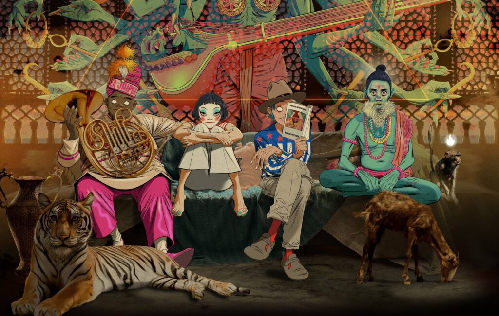 Gorillaz annuncia il nuovo album "The Mountain" con il tour del Regno Unito e dell'Irlanda e il singolo teatrale "The Happy Dictator" con Sparks