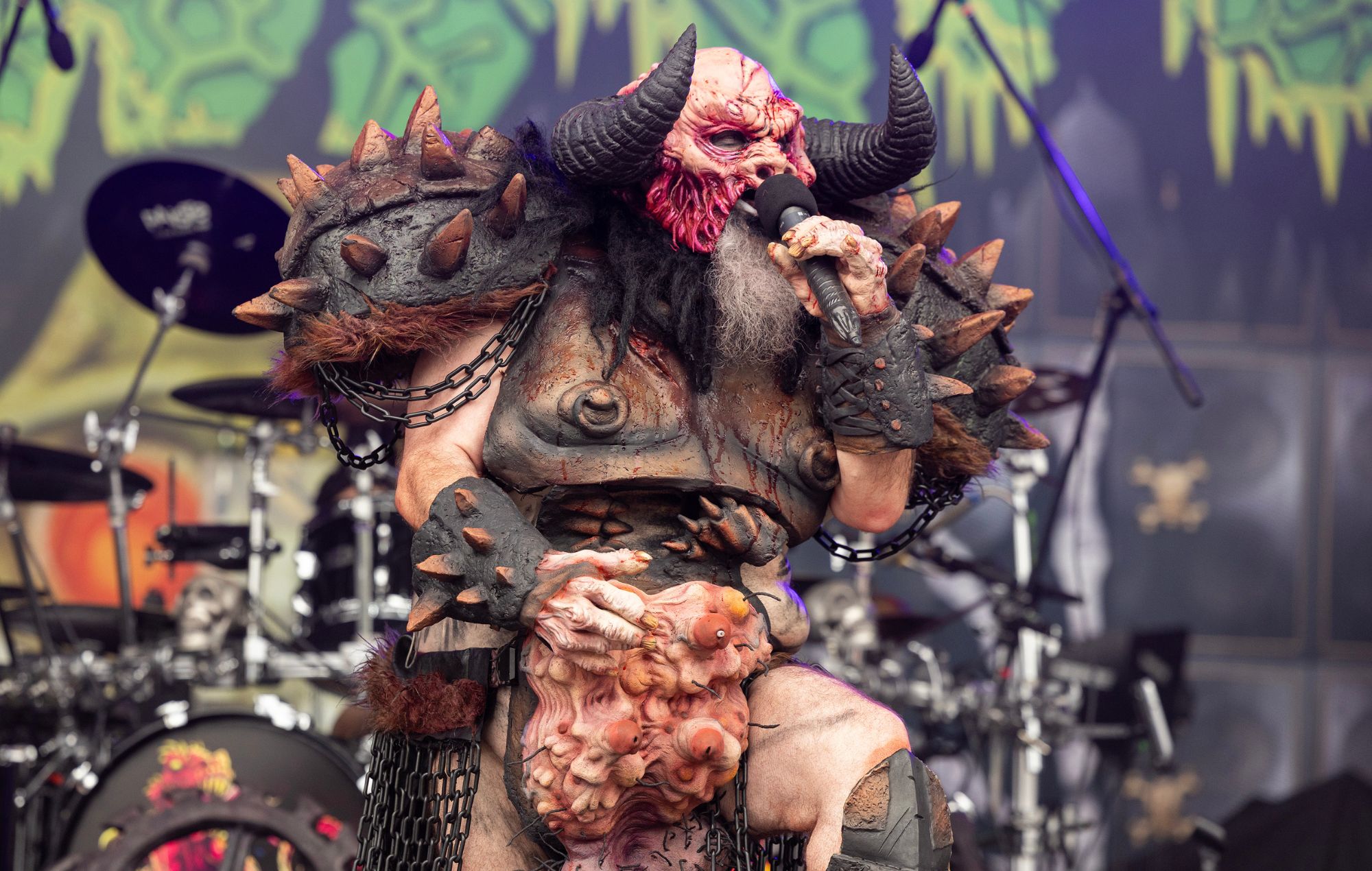 Gwar risponde oltraggio verso il set di feste di rivolta che li ha visti "omicidio" Donald Trump