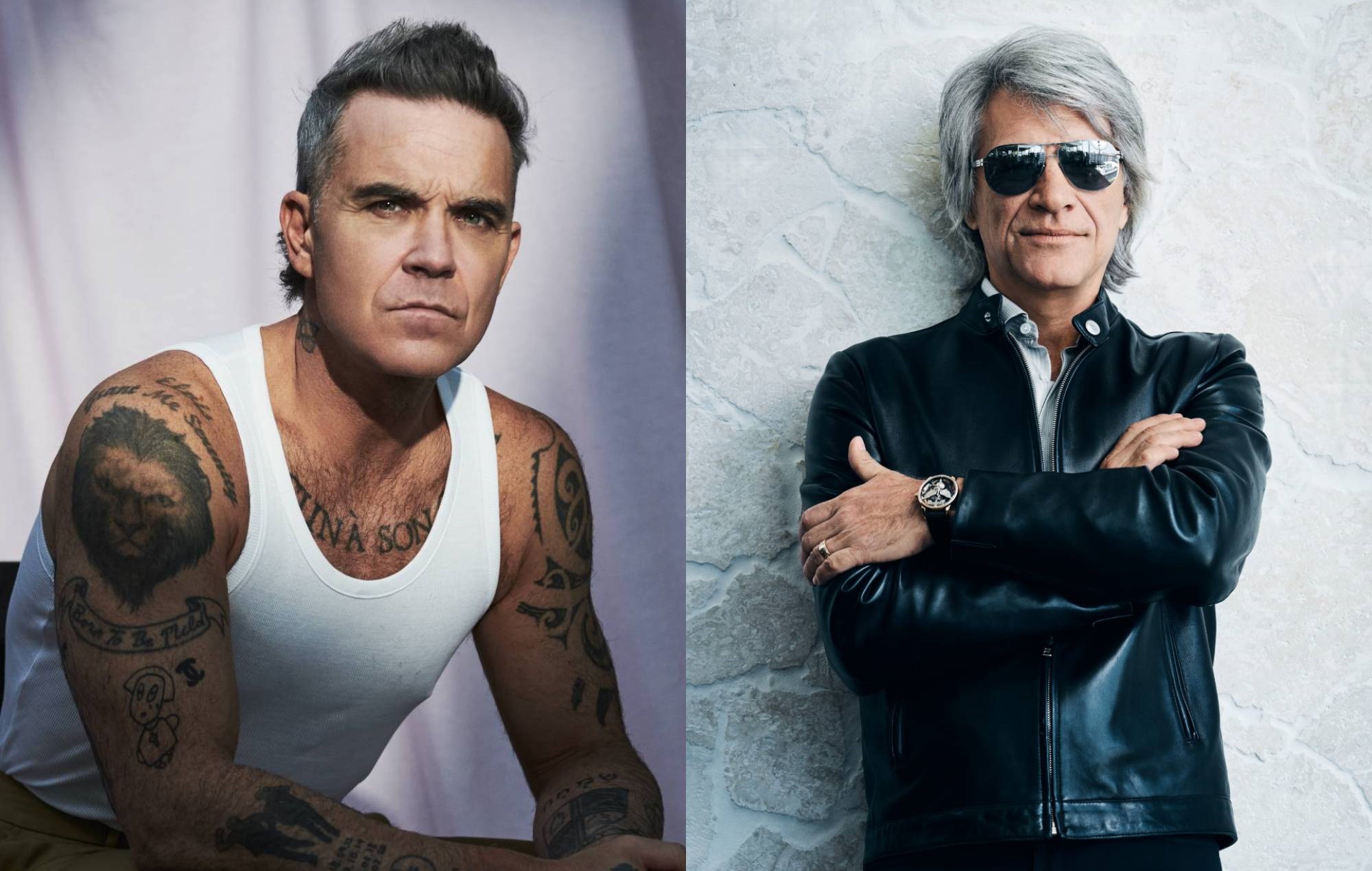 Bon Jovi arruola “uno dei più grandi intrattenitori” Robbie Williams per la nuova versione di “We Made It Look Easy”