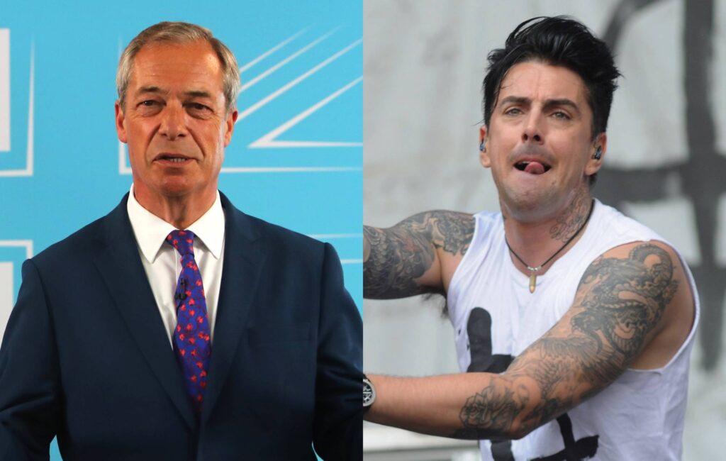 Nigel Farage è stato ingannato nel rendere omaggio al defunto pedofilo e umiliato cantante dei Lostprophets, Ian Watkins, in Cameo