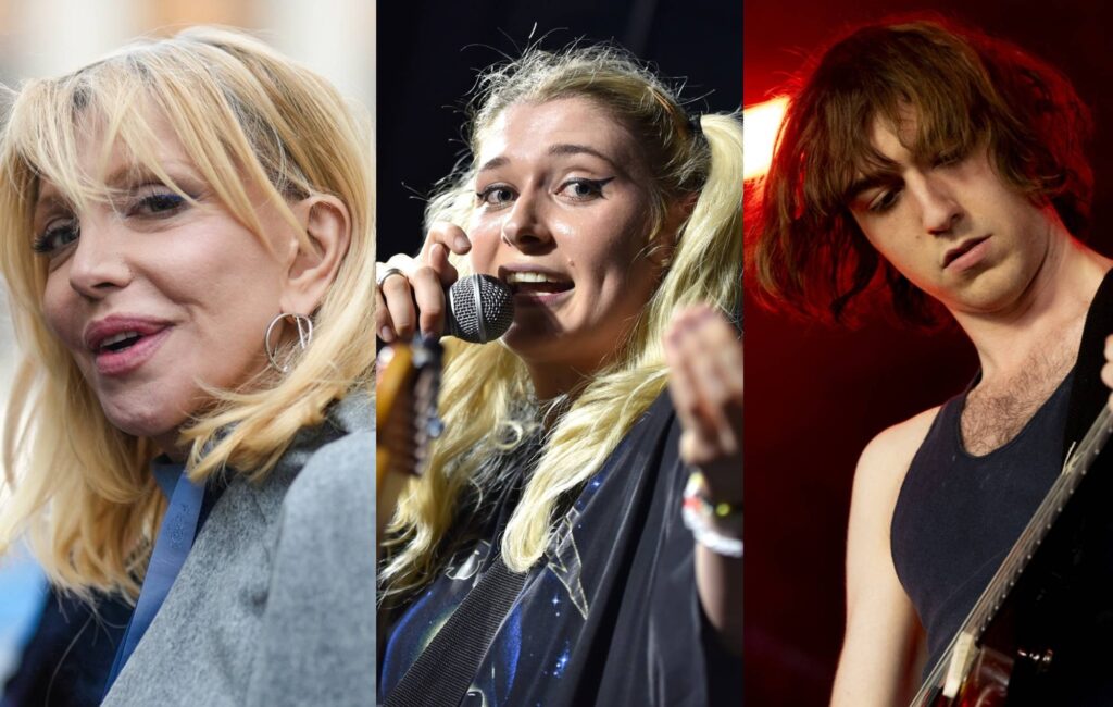 Guarda Courtney Love e Baby Queen cantare "Au Pays Du Cocaine" di Geese