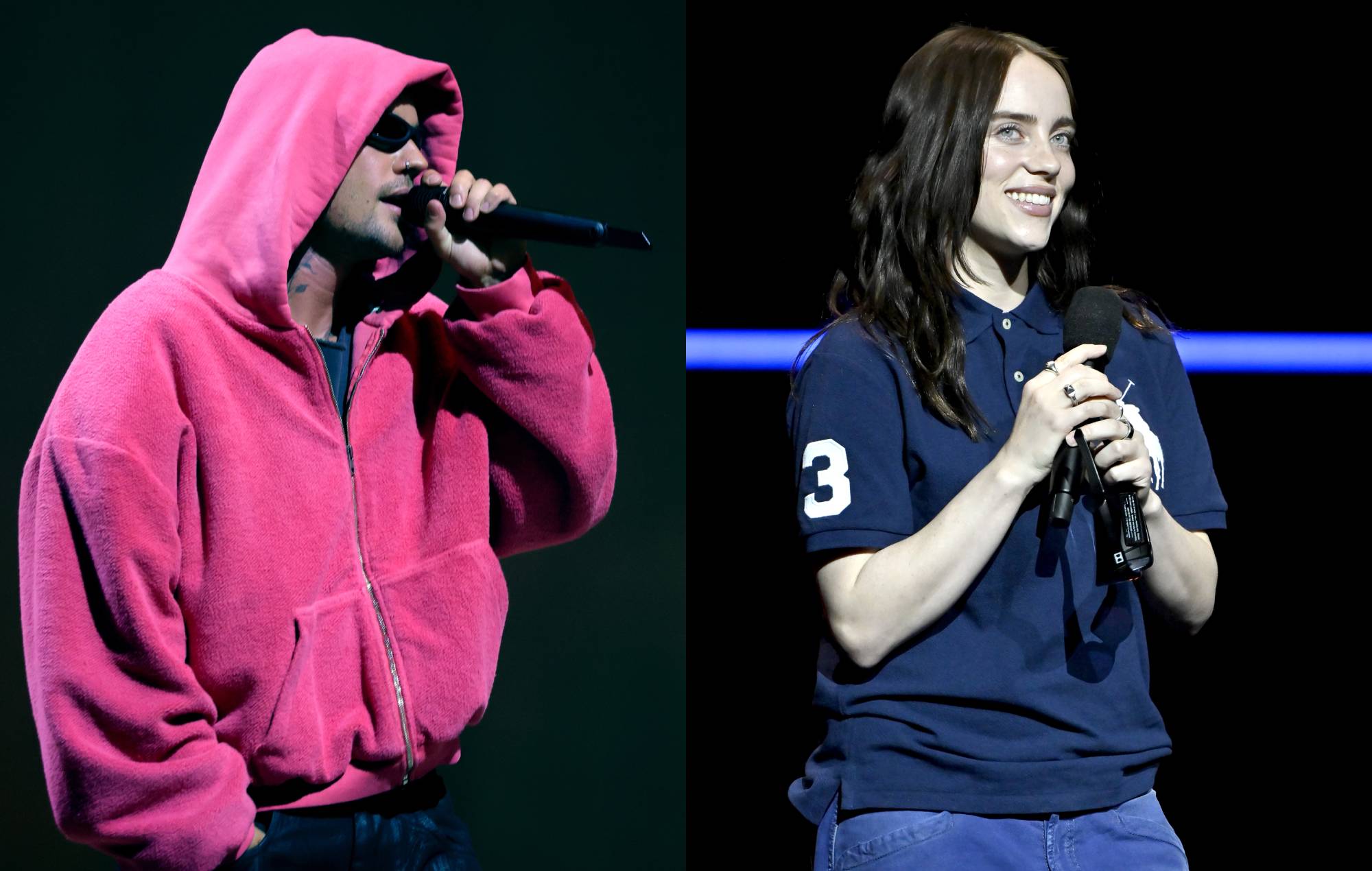 Guarda Justin Bieber presentare Billie Eilish come la sua "One Less Lonely Girl" nel secondo fine settimana di Coachella