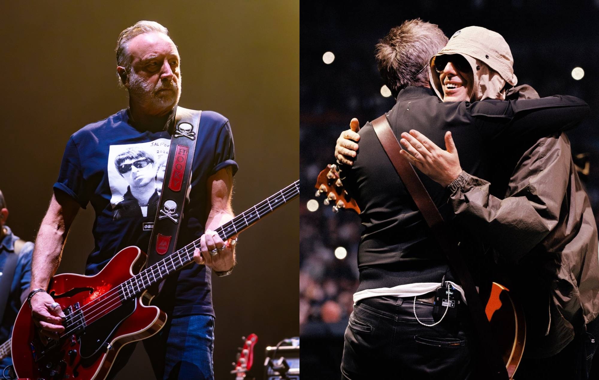 Peter Hook in trattative per una performance nella Rock & Roll Hall Of Fame, dice che gli Oasis "potrebbero fare da intermediari" per una reunion dei New Order