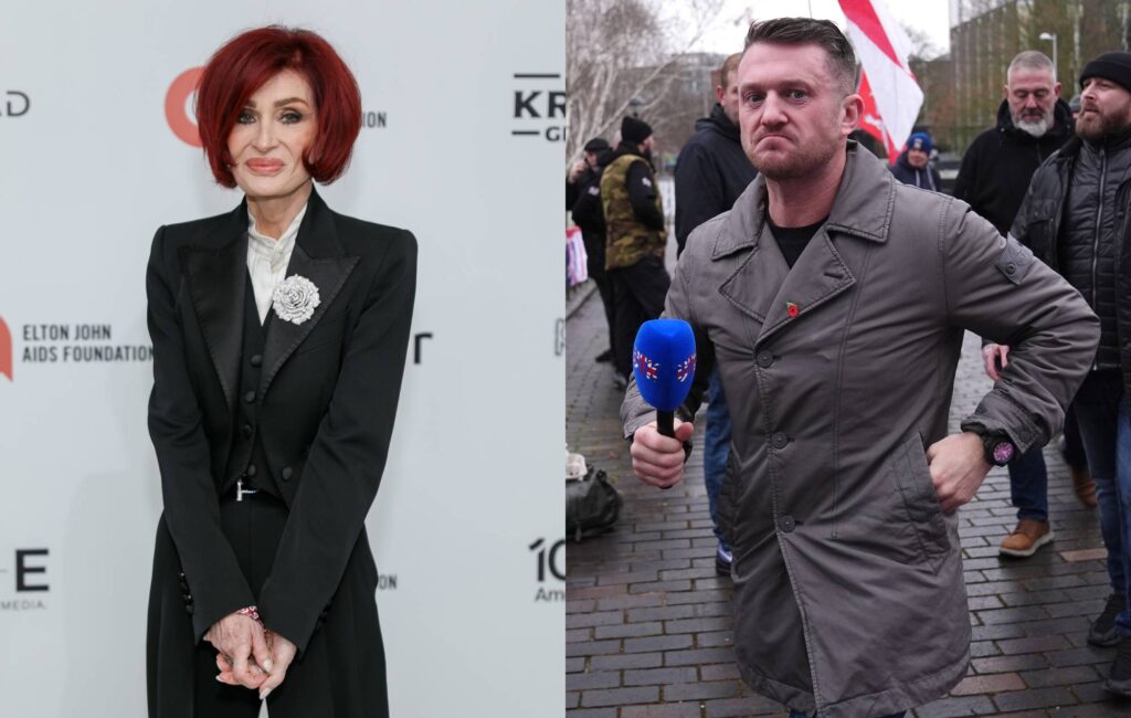 Sharon Osbourne indica che si unirà alla marcia anti-immigrazione di Tommy Robinson
