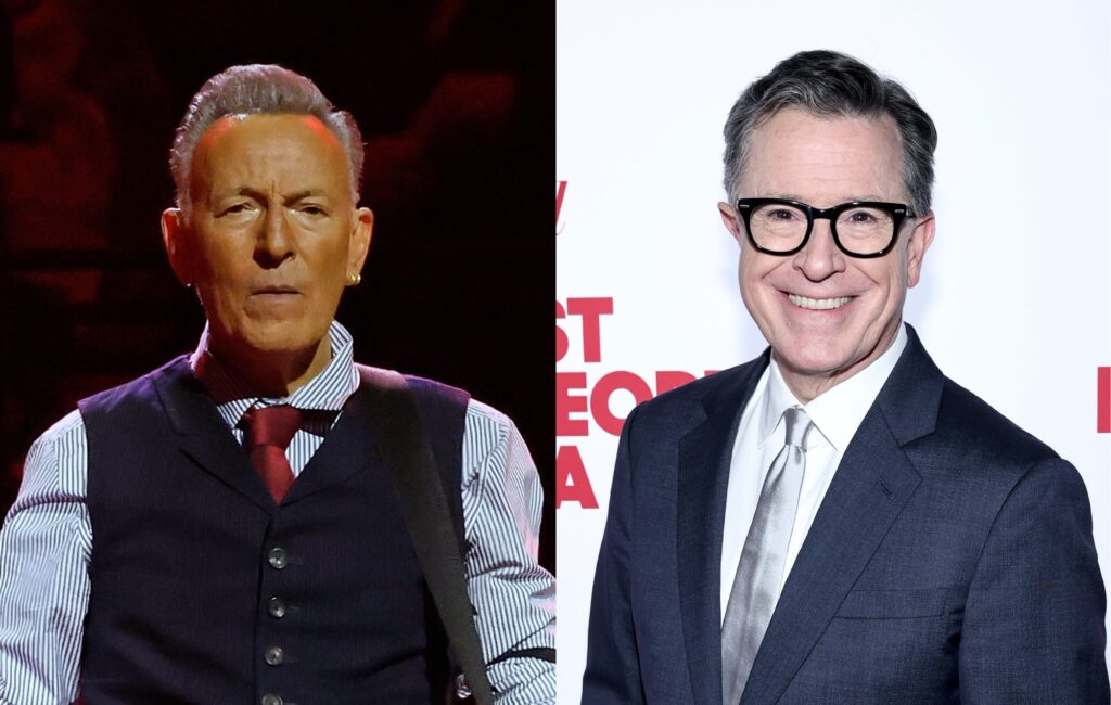 Bruce Springsteen definisce Stephen Colbert "il primo ragazzo in America che ha perso il suo spettacolo perché abbiamo un presidente che non sopporta gli scherzi"