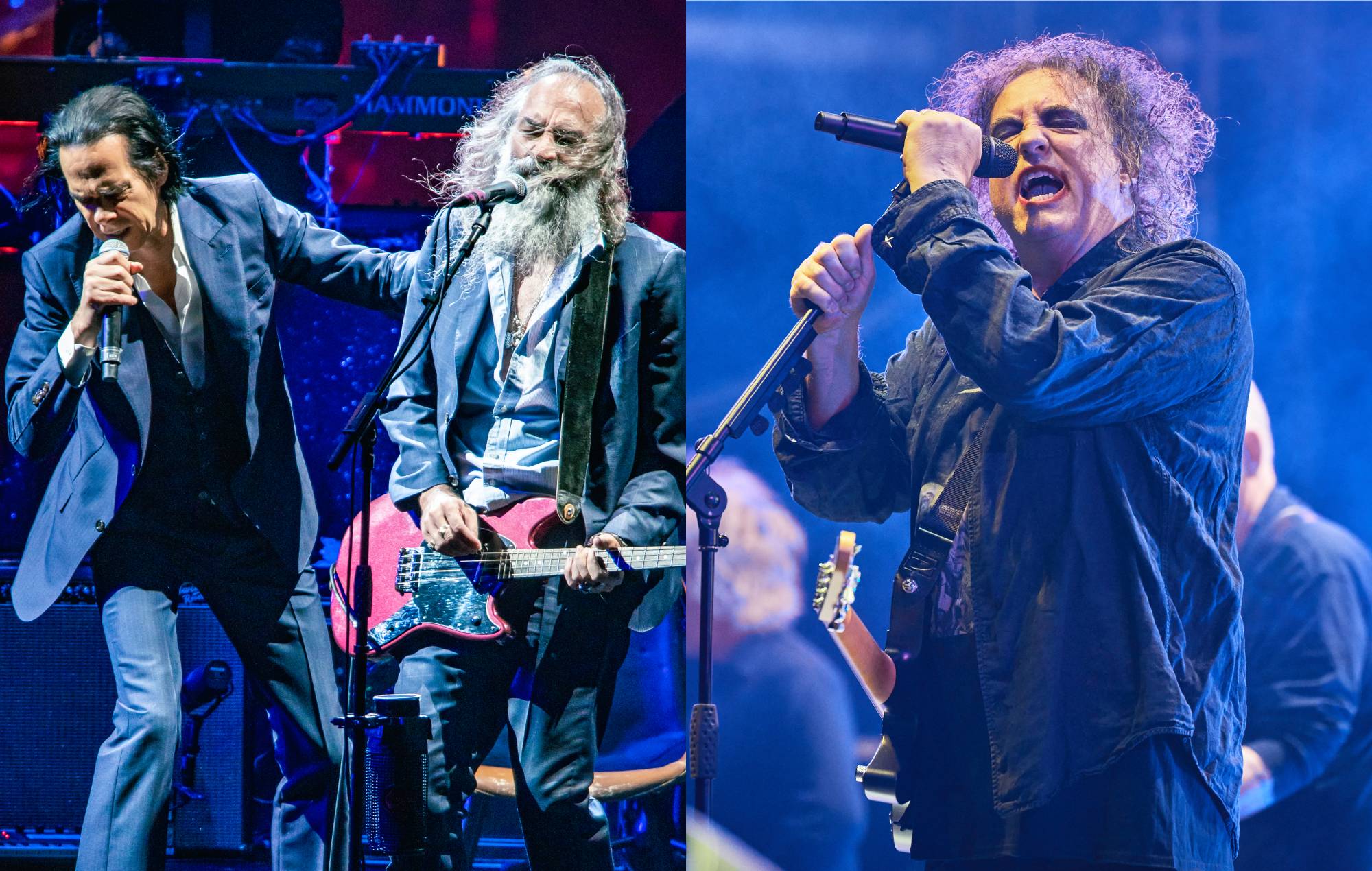 Guarda Nick Cave e i Bad Seeds mentre si divertono con i Cure al Way Out West