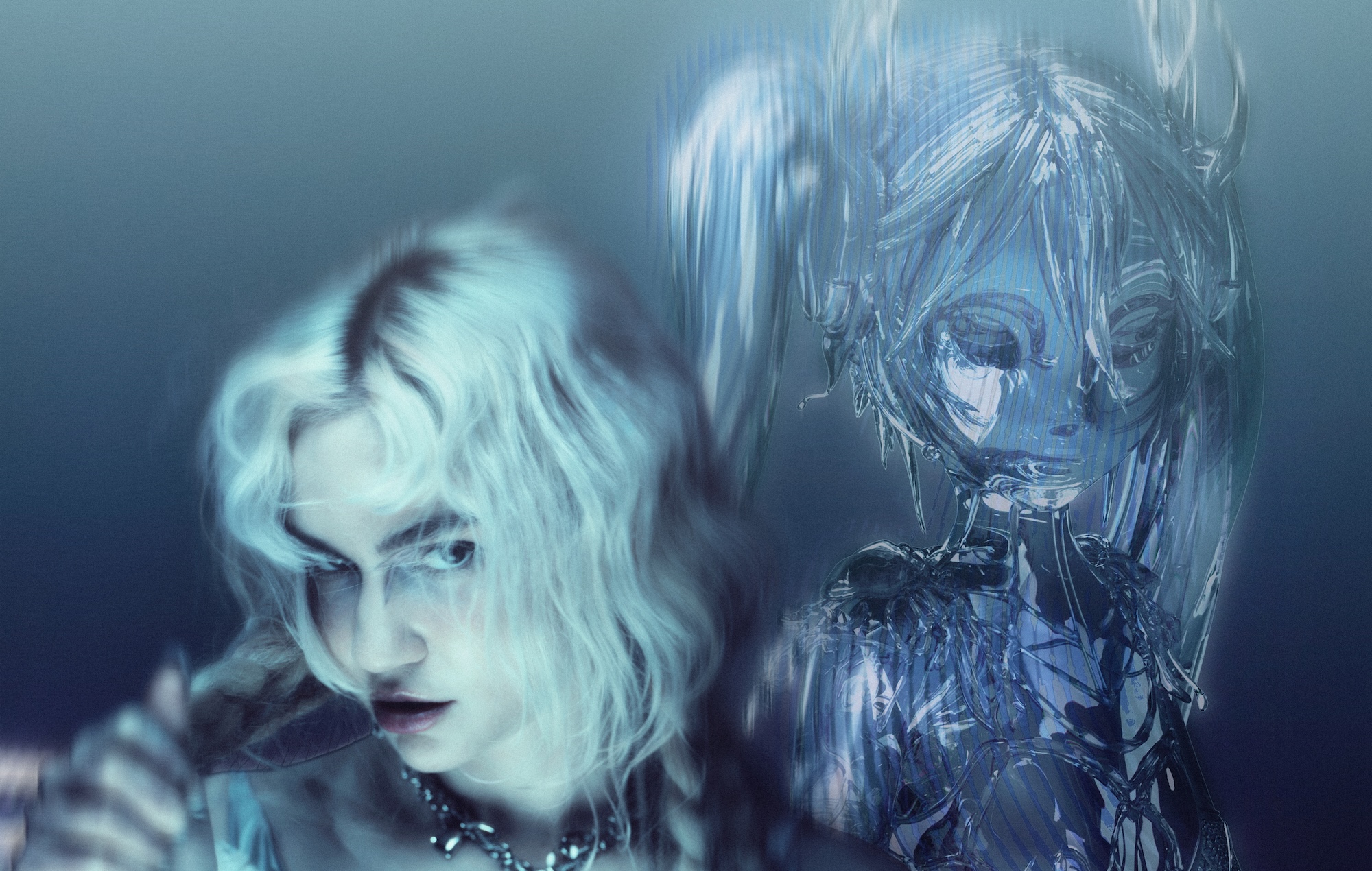 La collaborazione di Grimes con Hatsune Miku è piena di amore: "Mi sento davvero in soggezione nei suoi confronti, ma anche protettiva nei suoi confronti"