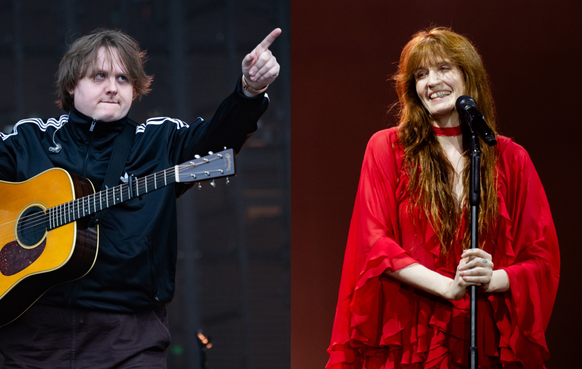 Lewis Capaldi fa un cenno autoironico al testo di Florence + The Machine sul palco dello Sziget Festival