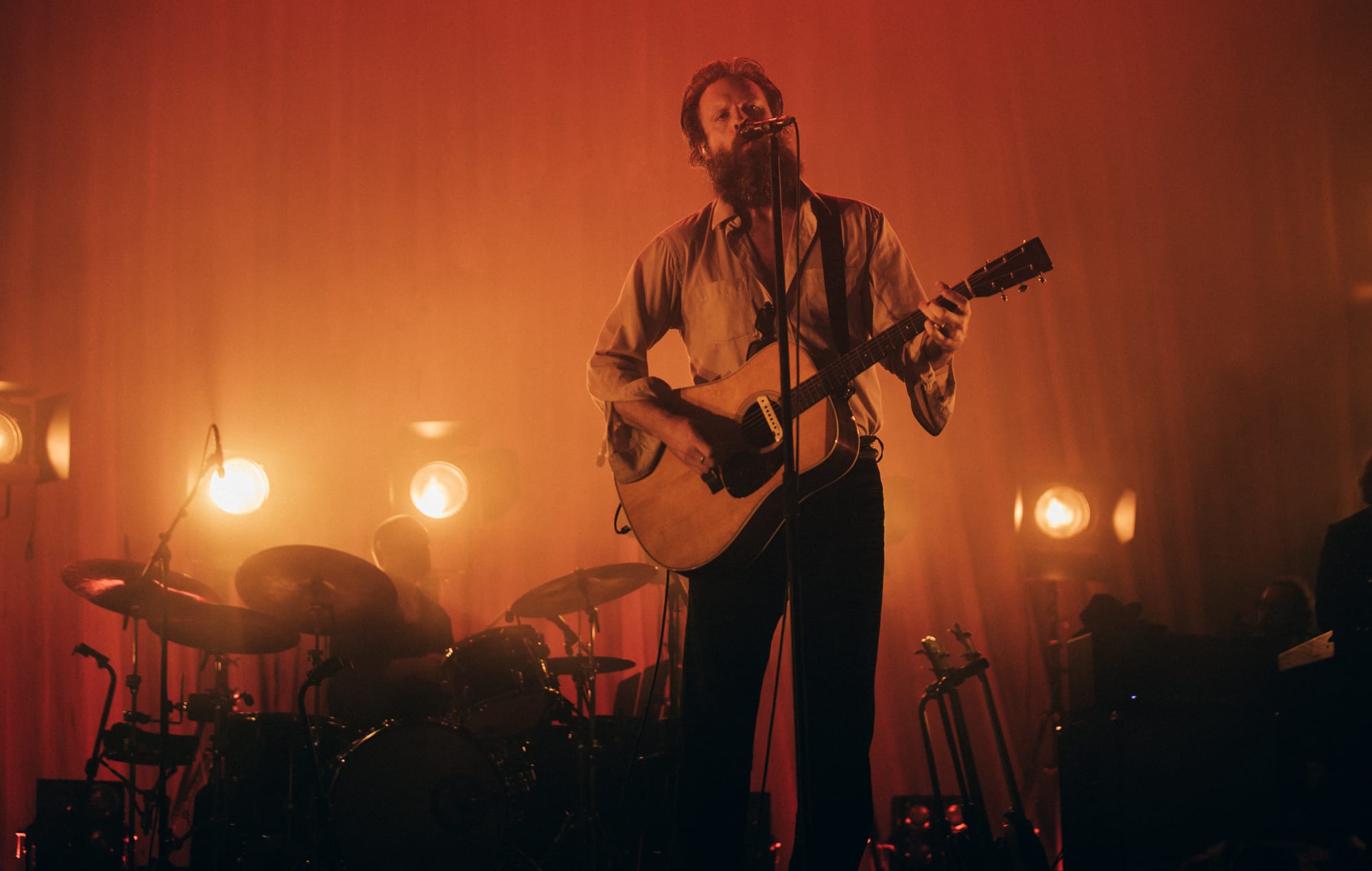 Father John Misty live at Glastonbury 2025, photo by Derek Bremner