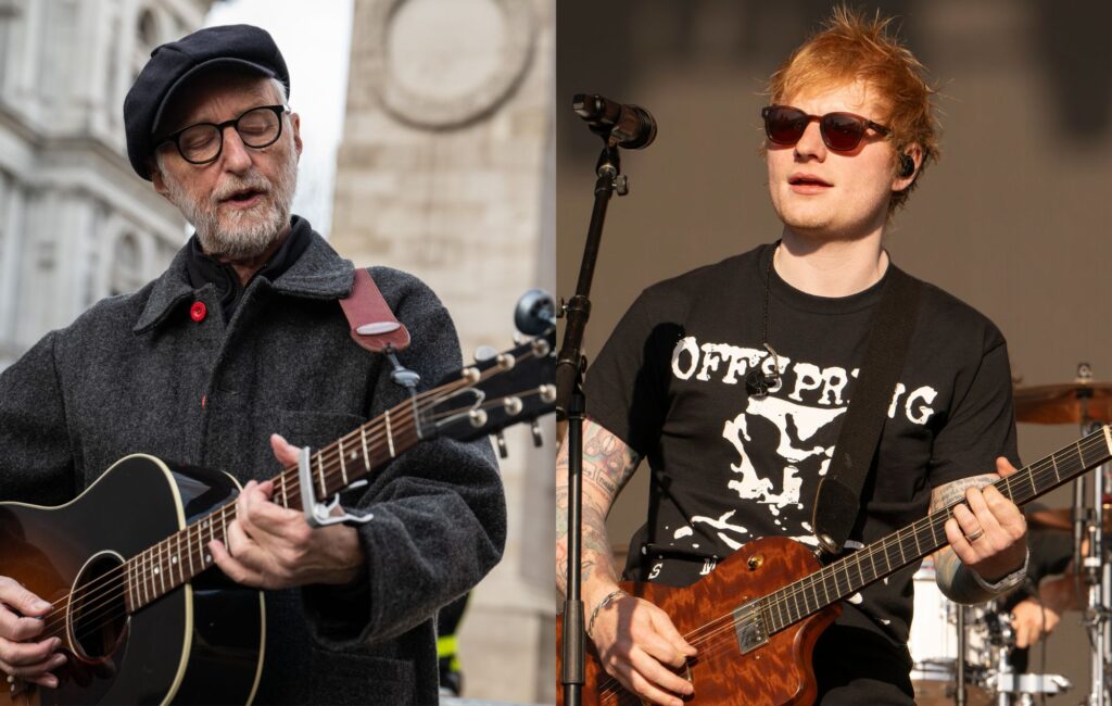 Billy Bragg and Ed Sheeran.