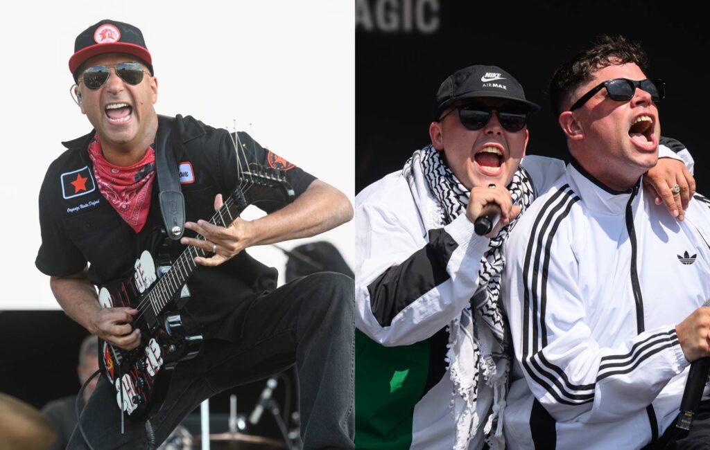 Dai un'occhiata all'enorme collaborazione in codice RATM di Kneecap e Tom Morello "Unconquered"
