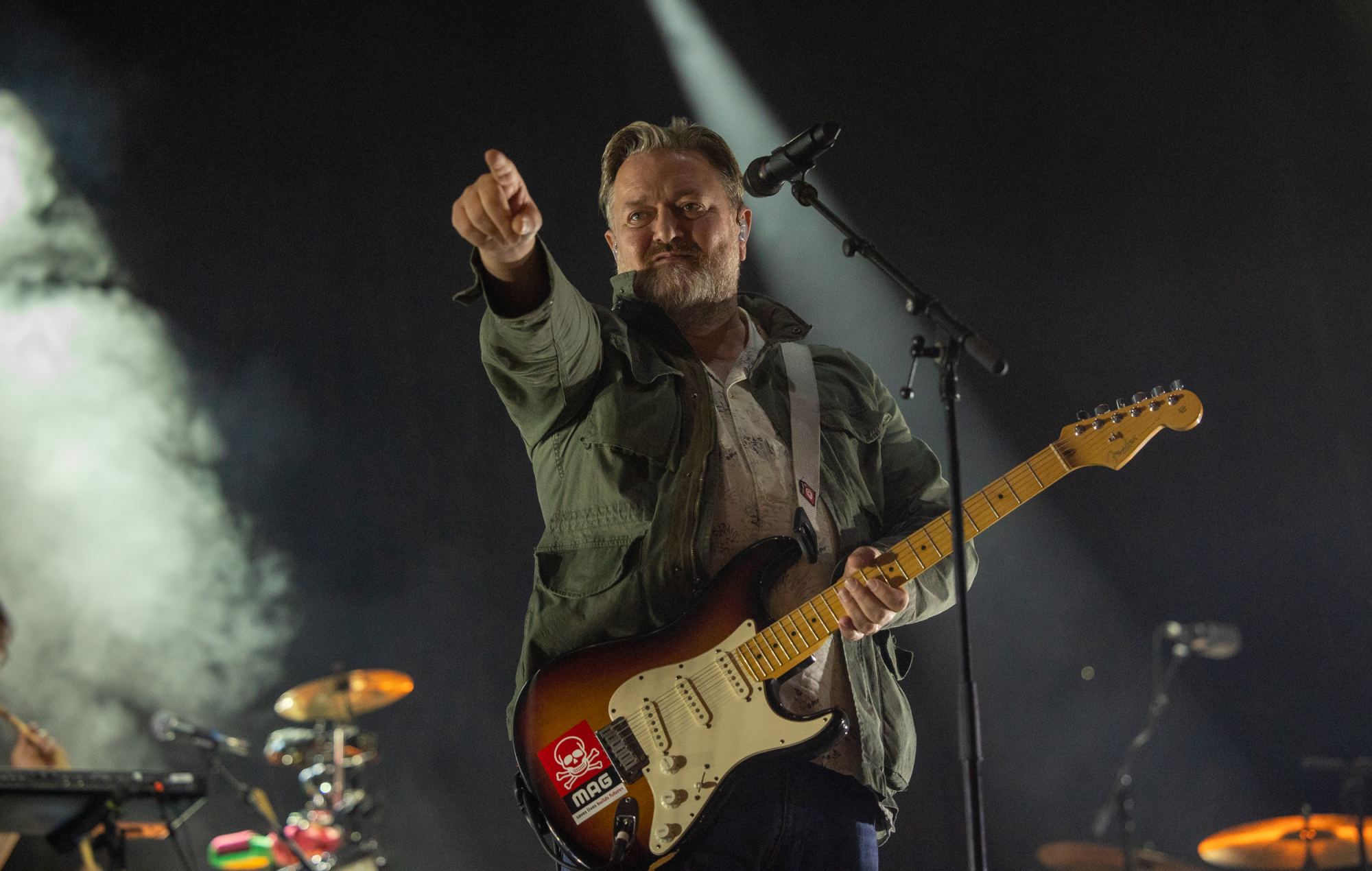 Kneecap live at Reading 2026. Credit: Andy Ford for NME