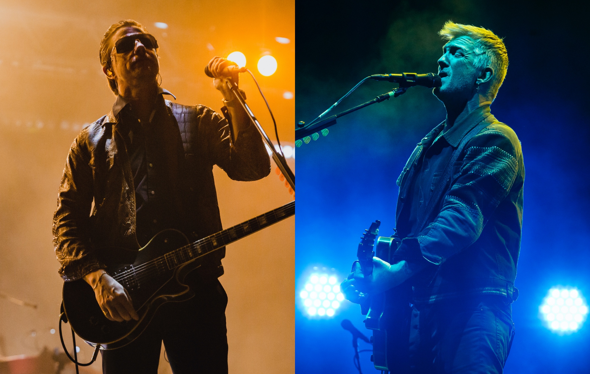 two side by side pictures of Interpol