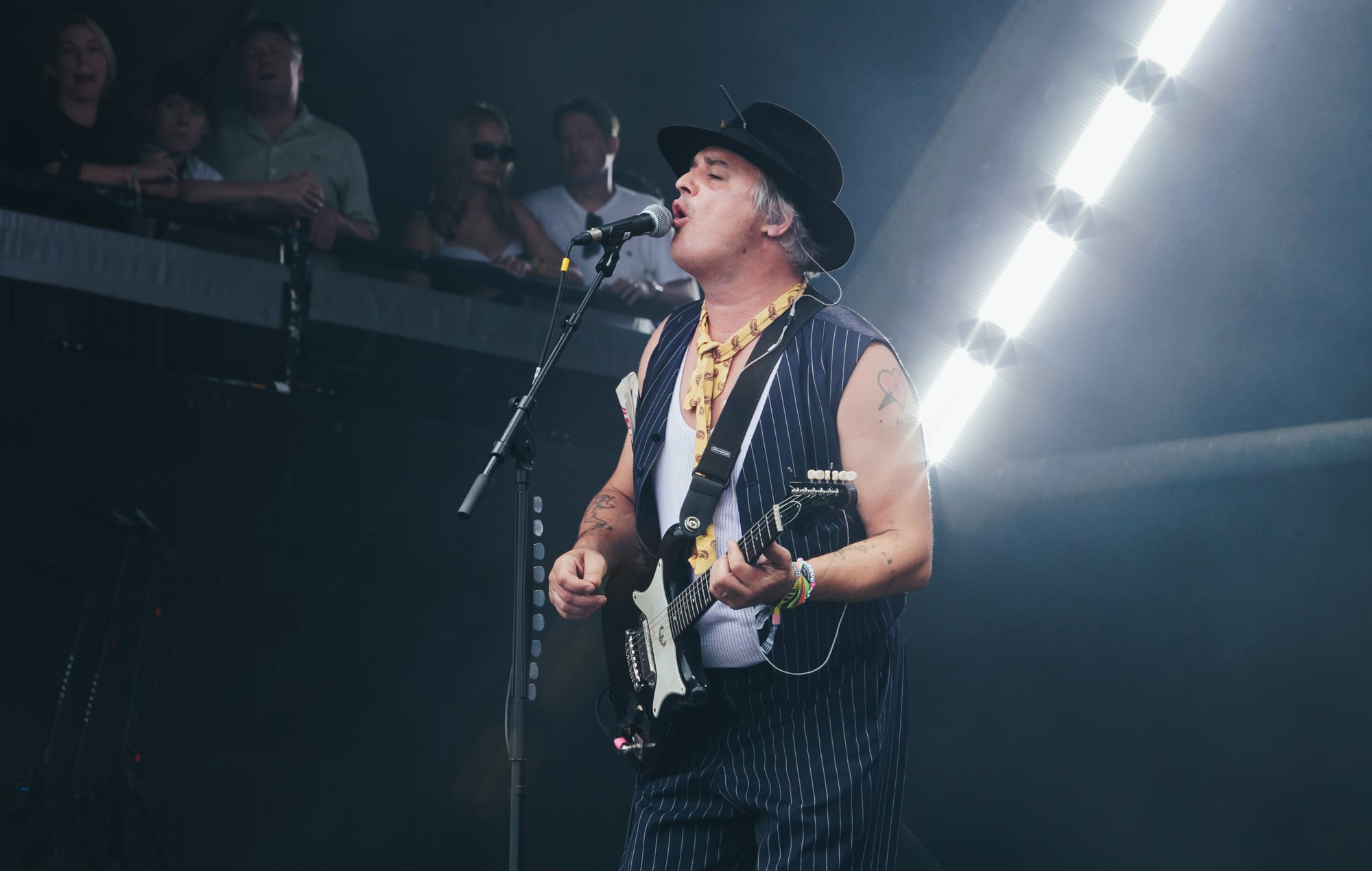The Libertines live at Glastonbury 2025, photo by Andy Ford